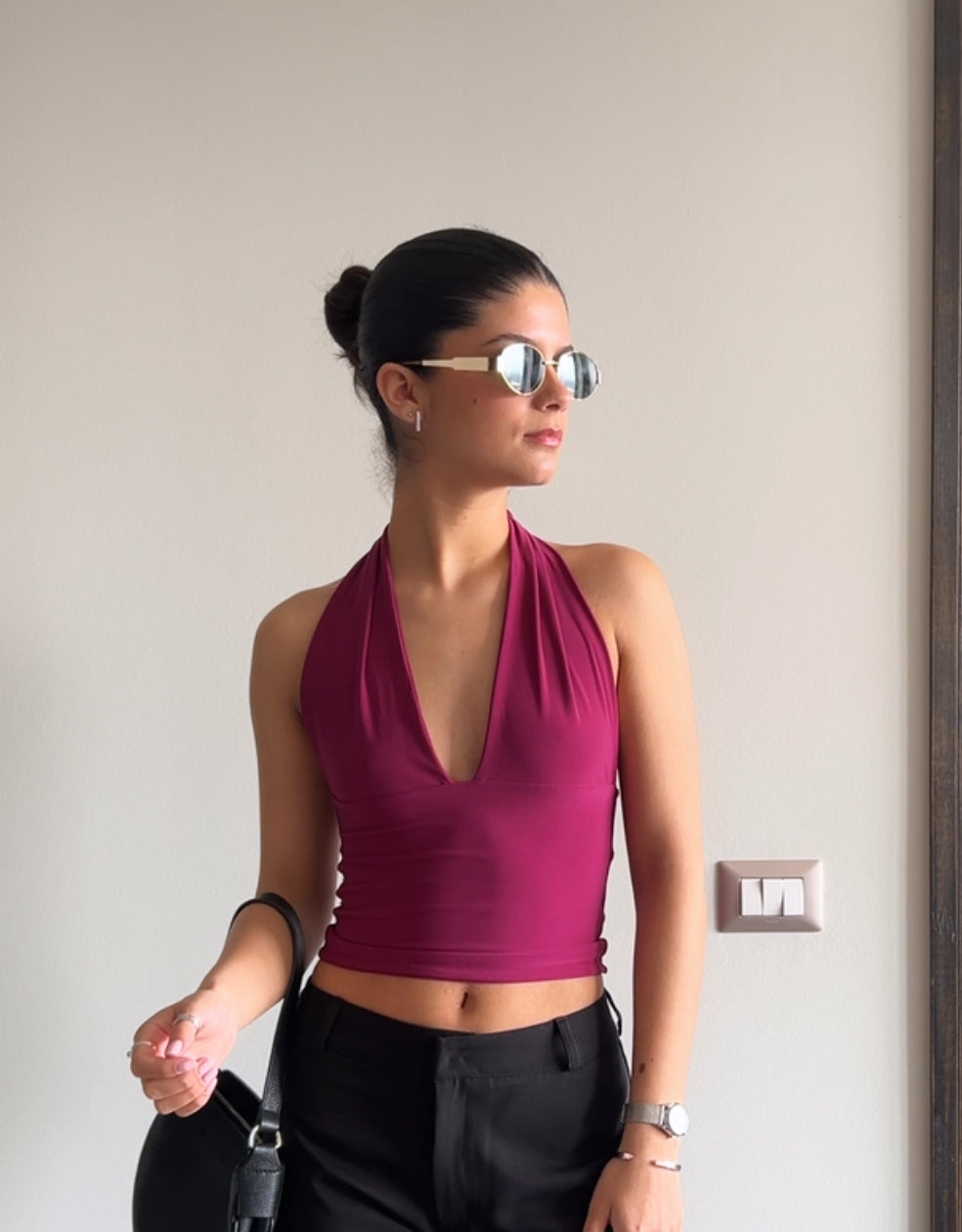TOP LAURA MAGENTA