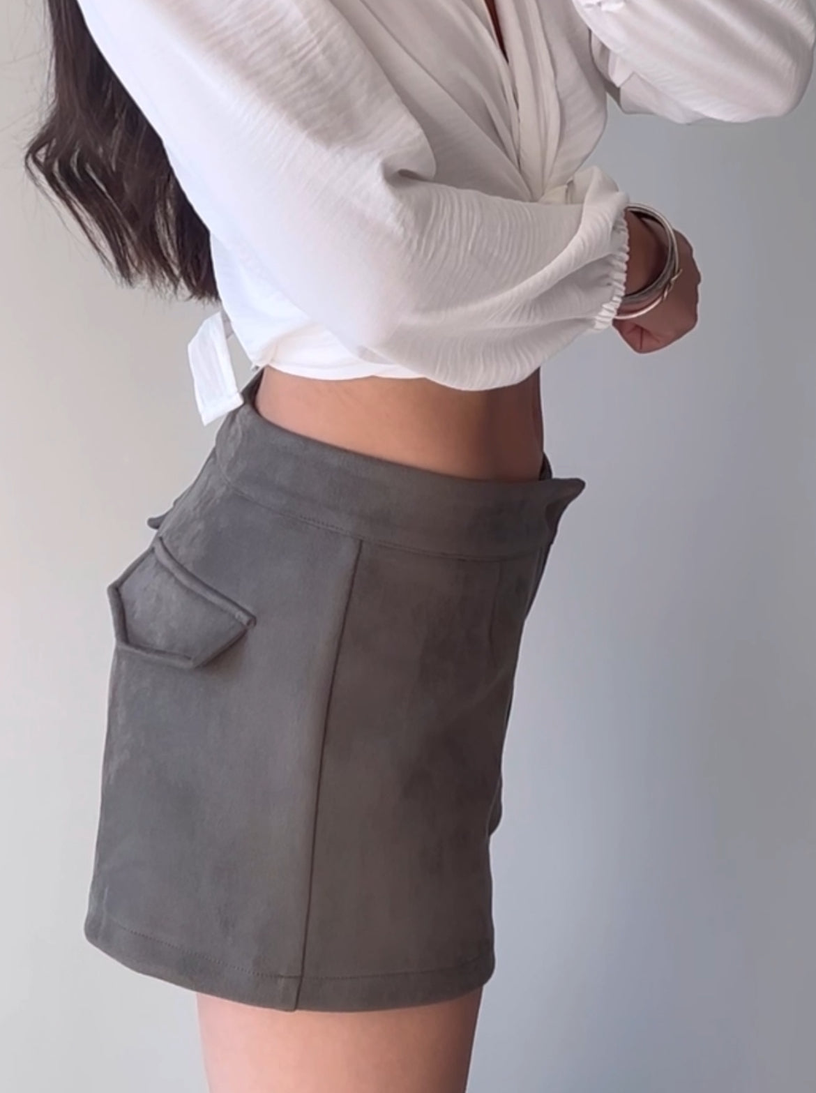 SHORT GAMUZA