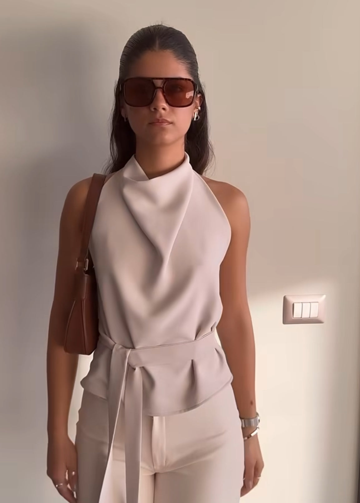 BLUSA MILÁN CREMA