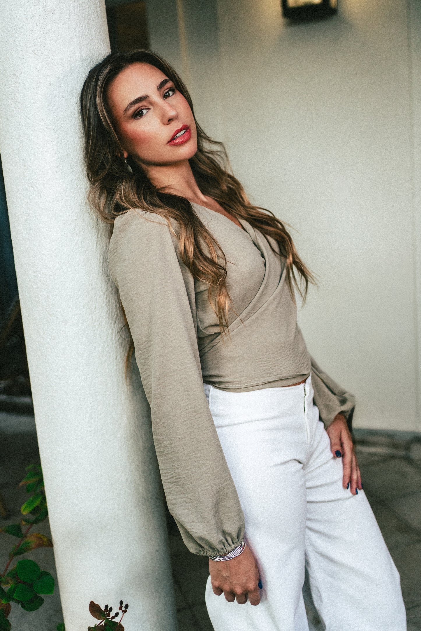 BLUSA MARÍA VERDE
