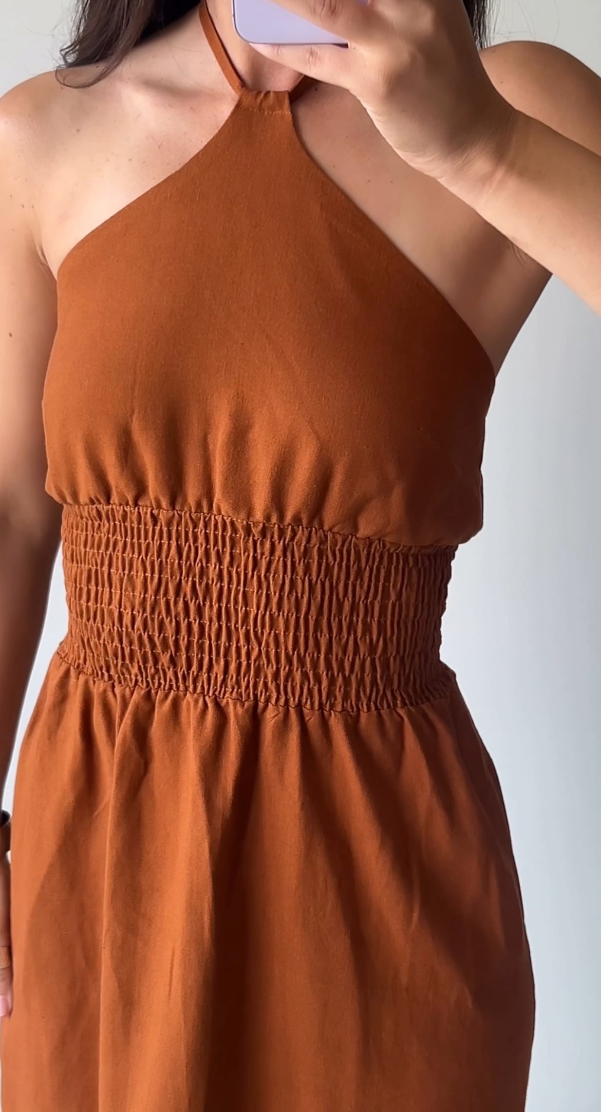 VESTIDO CASCAIS TERRACOTA