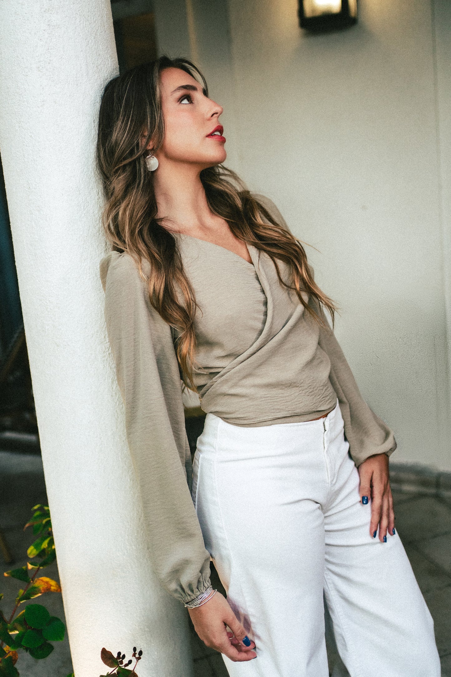 BLUSA MARÍA VERDE