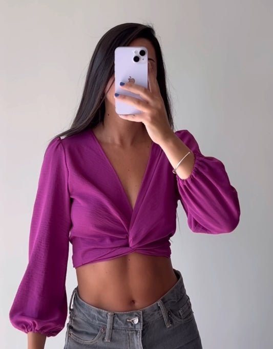 BLUSA ARONA MAGENTA