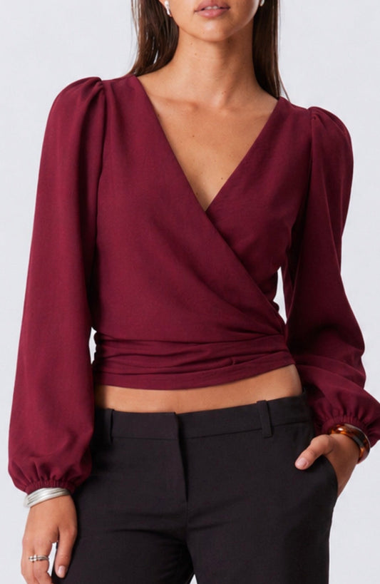 BLUSA MARÍA BURDEO