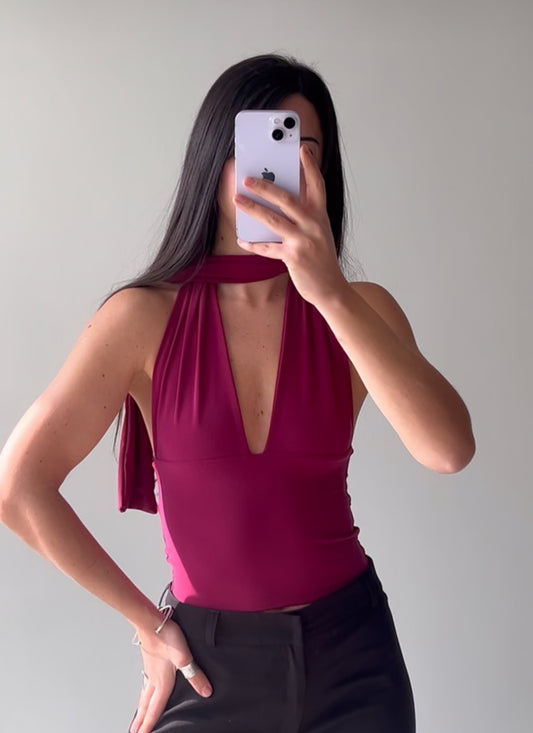 TOP LAURA MAGENTA