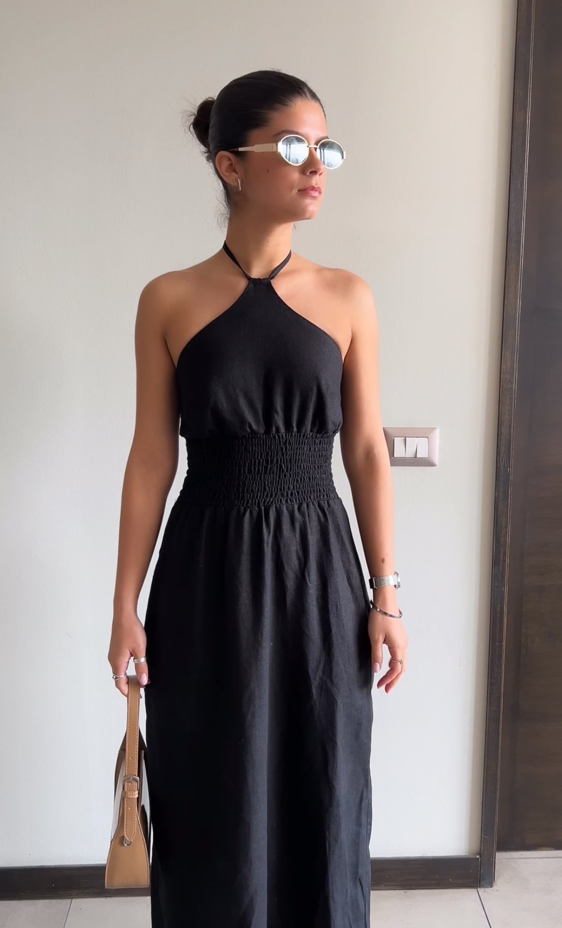 VESTIDO CASCAIS NEGRO (2 Pre order 21/11)
