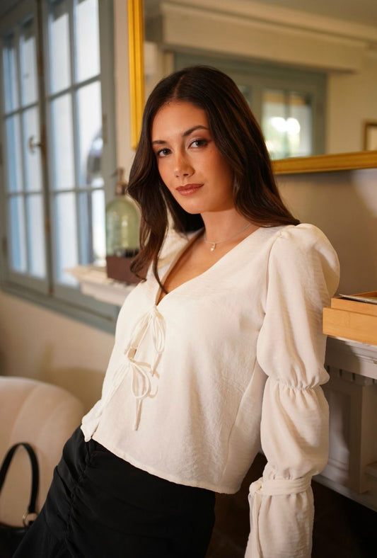 BLUSA MAGMA BLANCA