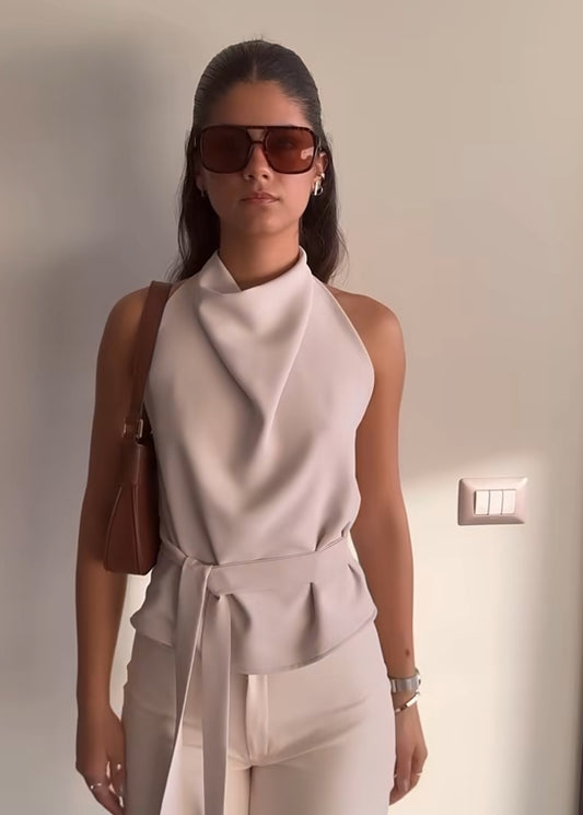 BLUSA MILÁN CREMA