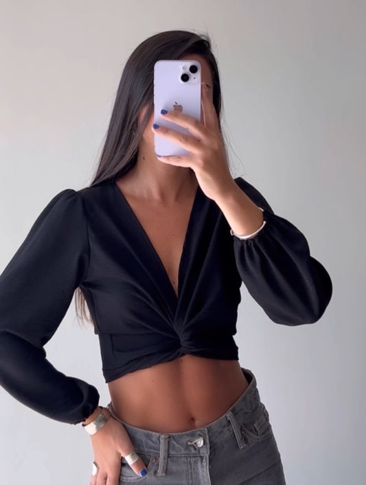 BLUSA ARONA NEGRA