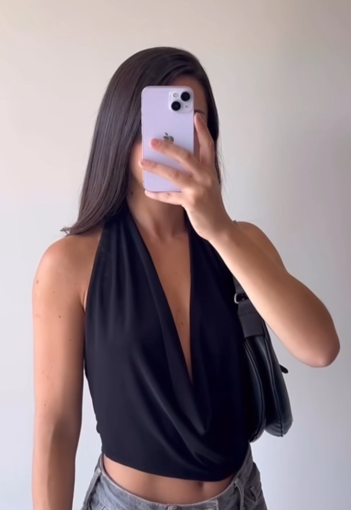 TOP DELU NEGRO