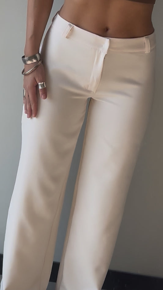 PANTALÓN LUANA CREMA