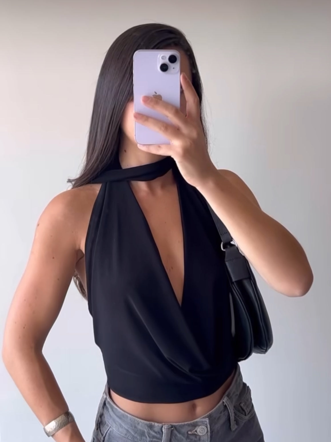 TOP DELU NEGRO