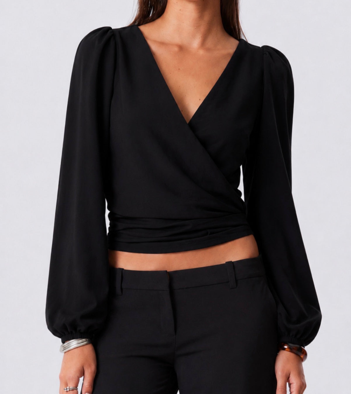BLUSA MARÍA NEGRA