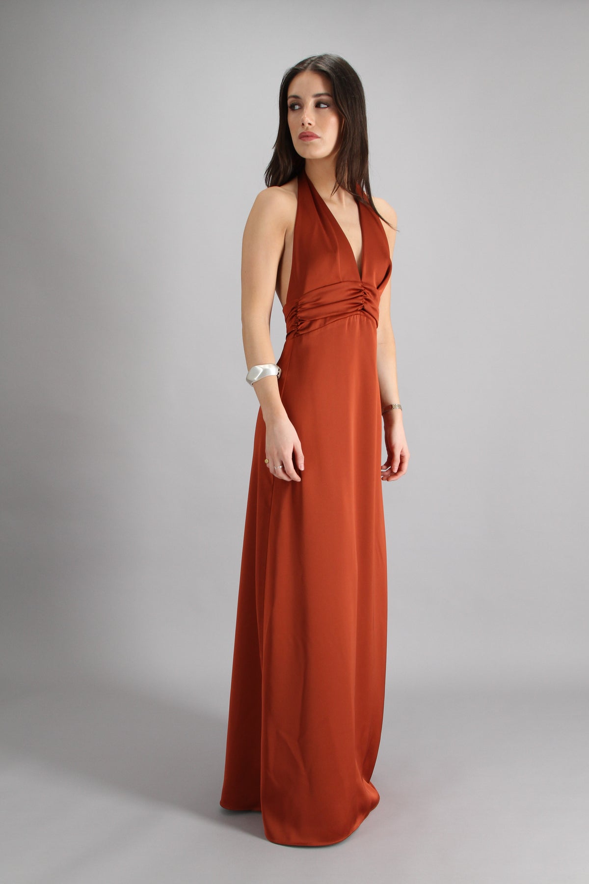 VESTIDO AITANA TERRACOTA
