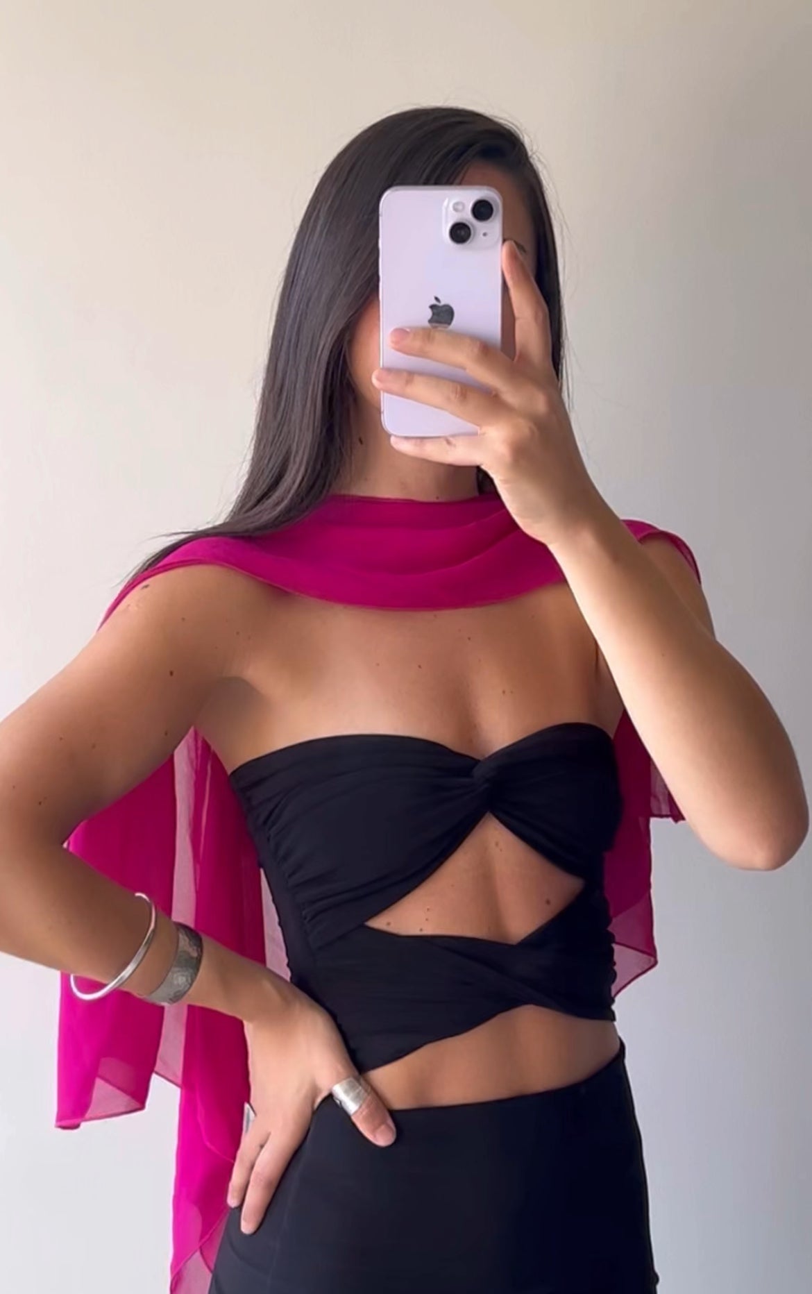 CAPA GASA FUCSIA